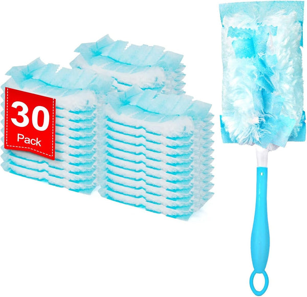 KeFanta Duster Refills for Swiffer Dusters, 180 Heavy Duty Multi Surface Refills & 1 Handle, Disposable Dusters for
