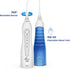 Altego Cordless Water Flosser - Professional Dental Oral Irrigator for Teeth Cleaning, Braces & Bridges - Portable & Rechargeable w. 3 Modes - 150ml Detachable Water Tank -Waterproof for Home & Travel