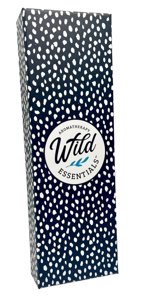 Wild Essentials Greek Key Necklace Essential Oil Diffuser Kit, 12 Refill Pads, Lavender, Lemongrass, Peppermint, Orange