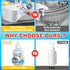 Mold Remover Gel Effective Washing Machine Cleaner for Gasket, Mold Stain Remover Gel for Bathroom, Grout, Tile