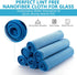 Window Glass Microfiber Cleaning Cloth 8 Pack, Premium Lint Free Polishing Rags for Mirrors, Shower, Car Windows