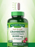 Nature's Truth Cranberry Concentrate plus Vitamin C Pills | 30,000mg | 200 Capsules - Non-GMO & Gluten Free Supplement