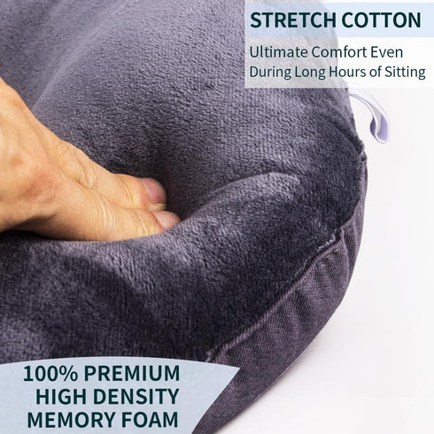 QIUCHA Tailbone Pillow Pain Relief Cushion, Soft Pad for Bed Sores. Anti-Decubitus Pad-Breathable for Hemorrhoids