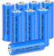 winbasic 14430 LiFePo4 3.2v Rechargeable Batteries, 500mAh for Outdoor Solar Garden Lights, Tooth