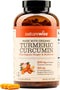 NatureWise Curcumin Turmeric 2250mg - Enhanced Bioavailability for Joint Support, Vegan, 360 Capsules
