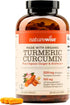 NatureWise Curcumin Turmeric 2250mg - Enhanced Bioavailability for Joint Support, Vegan, 360 Capsules