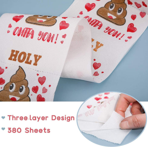 40th Birthday Gifts for Women, Men - Happy Prank Toilet Paper, Decorations, Party Supplies Favors, Funny Gag Gift Ideas