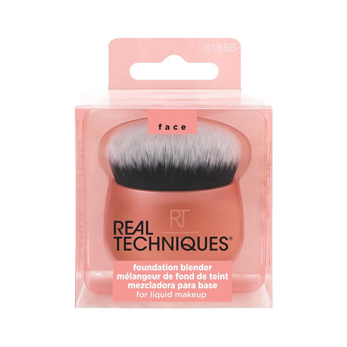 Real Techniques Foundation Makeup Blender, Kabuki Brush for Face or Body Makeup, 1 Count