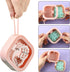 Prudiut 2pcs Hair Tie Organizer, Small Hair Tie Holder for Baby Teen Girl Women, Portable Desktop Storage