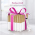 KPX 30 Pcs 10ml Lip Gloss Tube Containers, Clear Pink Lip Oil Tubes, Refillable Lip Balm Bottles for DIY Makeup