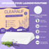 Laundry Detergent Sheets, Up to 60 Loads, Fresh Lavender, Biodegradable, Lightweight for Travel