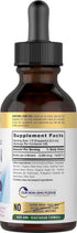 Carlyle Biotin Liquid Drops 5000mcg | 4 fl oz | Berry Flavor | Vegetarian, Non-GMO & Gluten Free Supplement