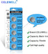 CR1620 5 Pack for Key Fob Tracker - 70mAh 3V Lithium Battery - 5-Year Warranty