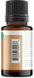 Viva Doria 100% Pure Ginger Essential Oil, Undiluted, Food Grade, 0.5 Fluid Ounce (15 mL) Natural Aromatherapy