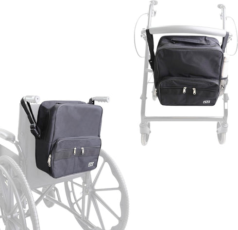 Backpack Pepe Mobilty Wheelchair Bags, Wheelchair with Cup Holder, Wheelchair Bags to Hang on Back, Electric Wheel