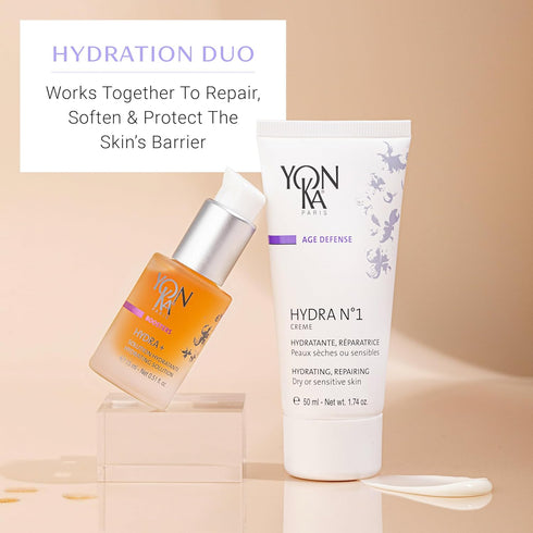 Yon-Ka Daily Reparative Moisturizer, Hydra No. 1 Creme, Anti-Aging Skincare with Hyaluronic Acid, Vitamins A, C & E,