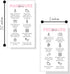 Manicure and Pedicure Aftercare Client Instruction Cards Nail Salon | 50 pk | Matches Loyalty Discount with care removal instructions for Nail Tech to handout clients desk 2x3.5” Minimalist Pink by Lashicorn