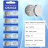 Yukrilt CR2032 2032 3v (20-Pack) Batteries Lithium Coin & Button Cell Battery, Long-Lasting & High Capacity