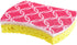 SCRUBIT Non-Scratch Cellulose Scrub Sponge, 16-Pack, Soft Grip Kitchen Sponges for Pots, Pans, and More