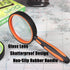 Ocim 2 Pack Magnifying Glass - Kids Magnifier, 75mm 10X Lens with Non-Slip Rubber Handle for Reading