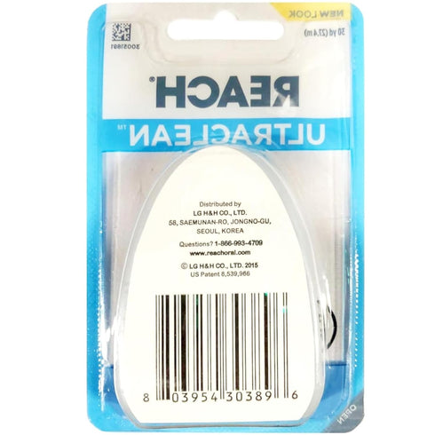REACH Ultraclean Dental Floss, Mint, 30 Yards (Pack of 3)