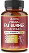 Premium Weight Loss Pills for Women, Best Fat Burners for Women and Men, Energy Pills, 2 Months Supply with Green Tea