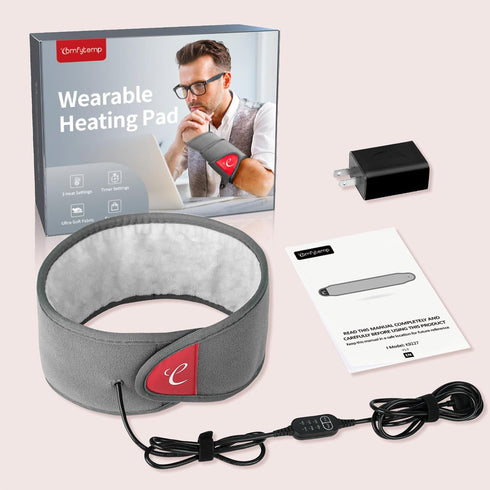 Comfytemp Hand Heating Pad for Carpal Tunnel Relief, USB Wearable Wrist Heating Pad for Achilles Tendonitis Pain Relief