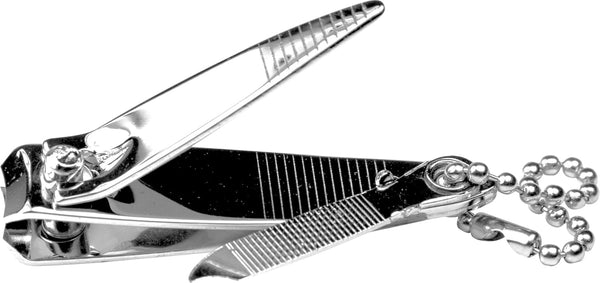 Performance Tool W991 Convenient Keychain Nail Clipper with File for On-the-Go Grooming and Maintenance by Performance Tool