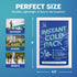 25 Packs Instant Ice Cold Pack, 6” x 4.5”, Disposable Instant Ice Packs for Injuries, Cold Compress for Pain Relief