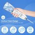 H2ofloss Portable Water Dental Flosser with 5 Modes, 6 Replaceable Jet Tips, Rechargeable, IPX7 Waterproof, 300ml