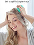 HEETA Scalp Massager Hair Growth 2-Pack, Soft Silicone Shampoo Brush for Dandruff Removal and Head Massage