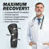 POWERLIX Knee Compression Sleeve, Best Knee Brace for Pain Relief, Support for Running, Basketball, Gym, Sports