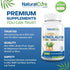 L-Lysine + Monolaurin 600mg 1:1 Ratio, 100 Capsules