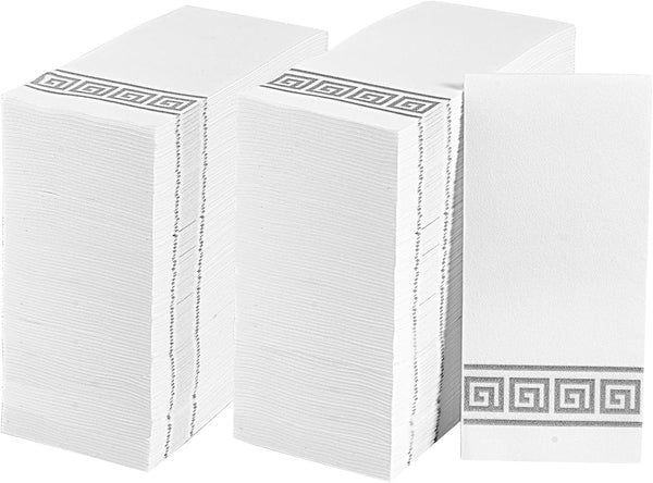 LITOPAK 200 Pack Paper Hand Towels, Disposable Guest Towels for Bathroom, Kitchen, and Events
