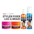 Red by Kiss Braiding Gel: Extreme Hold Styler for Box Braids & Cornrows, Hydrating, Long-Lasting Frizz Control