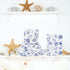 JarThenaAMCS 100 Sheets Blue Ocean Tissue Paper, Sea Shell Starfish Gift Wrapping for Wedding Birthday Summer Party
