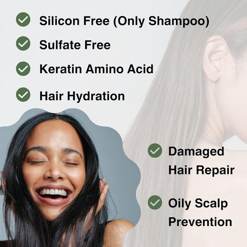 Perfect Beauty Extra Fresh & Hydrate Dry Scalp & Hair Shampoo for Men & Women, Organic Keratin Scalp Haircare from