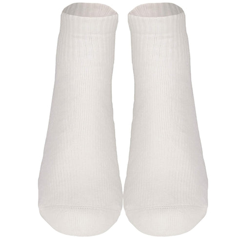 NuVein Padded Low Cut Socks, X-Small, 8-15 mmHg Light Compression, Cushioned Ankle Length for Sensitive Feet