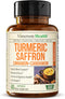 Turmeric Saffron Supplements with Cinnamon & Cardamom for Joint Support, 60 Capsules