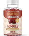 Sugar-Free Cinnamon Gummies 2000MG - 60 Vegan Non-GMO Chews with Ceylon Cinnamon & Chromium for Guilt-Free Flavor