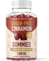 Sugar-Free Cinnamon Gummies 2000MG - 60 Vegan Non-GMO Chews with Ceylon Cinnamon & Chromium for Guilt-Free Flavor
