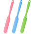 Mudder 3-Piece Non-Stick Wax Spatulas, Silicone Spatula Waxing Applicator for Home Salon Use (Pink, Blue, Green)