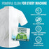 Eco Friendly Laundry Detergent Sheets, 100 sheets (200 loads) - Plant-Based Free and Clear Strips