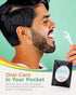 Unflavored Kids Floss - No Fluoride Dual Line Dental Floss Picks in Colorful Design, 300 Playground Dino & Travel Case