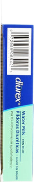 Diurex Water Pills + Pain Relief - Relieve Water Bloat, Cramps, & Fatigue - 42 Count