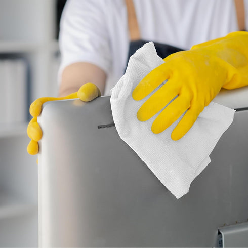 Pack 12) 12 12 Inches, Avalon Towels Microfiber Cleaning Cloths (Value of - Size x Highly Absorbent Cleaning Rags, Lint