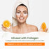 Vitamin C & Collagen Eye Pads, 5 Pairs, Anti Aging Under Eye Patches for Dark Circles and Puffiness, Korean Skin Care