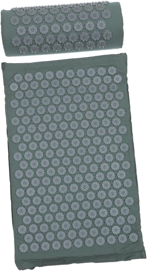 Veemoon Shiatsu Acupressure Massage Mat Practical Massage Pillow Set with Bag for