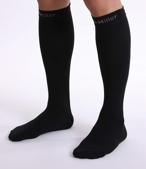 Doc Miller Compression Socks for Women and Men - 15-20mmHg Graduated Compression for Improved Circulation