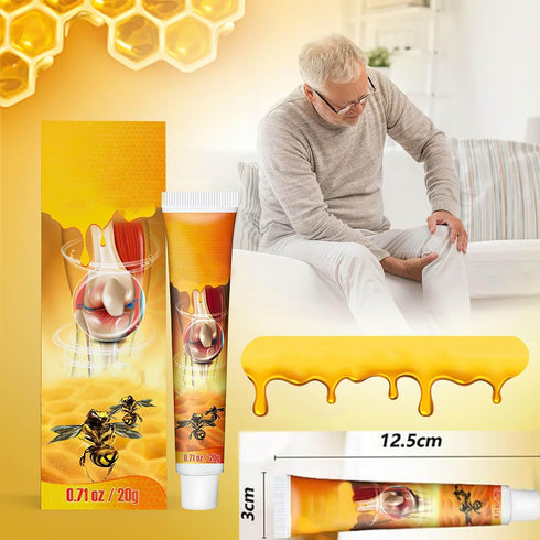 Bone & Joint Gel, Beevenom New Zealand Bee Venom Professional Gel,Bee Venom Cream New Zealand,Propolis Professional Gel Joint Cream of Neck,Knee,Shoulder,Waist,Leg(3PCS)
